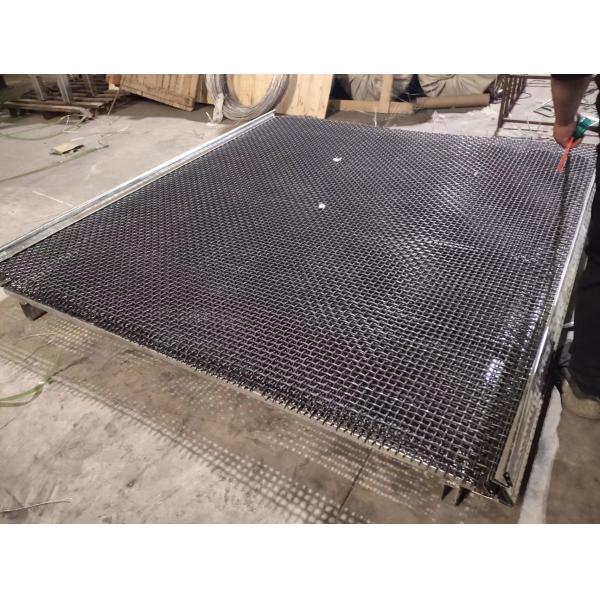 1.98X30m 65mn Стальной вибрационный барабанный сетчатый экран Цена крена