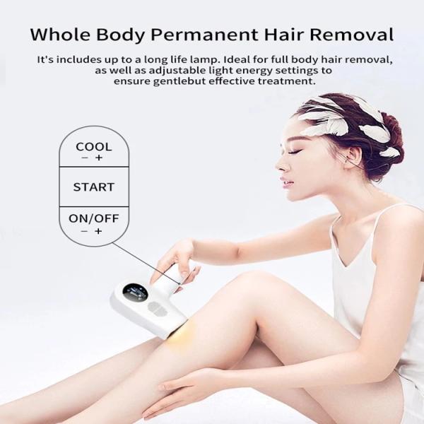 Fast Painless 8 Levels 500000 36W ICE Cool IPL Laser Handset