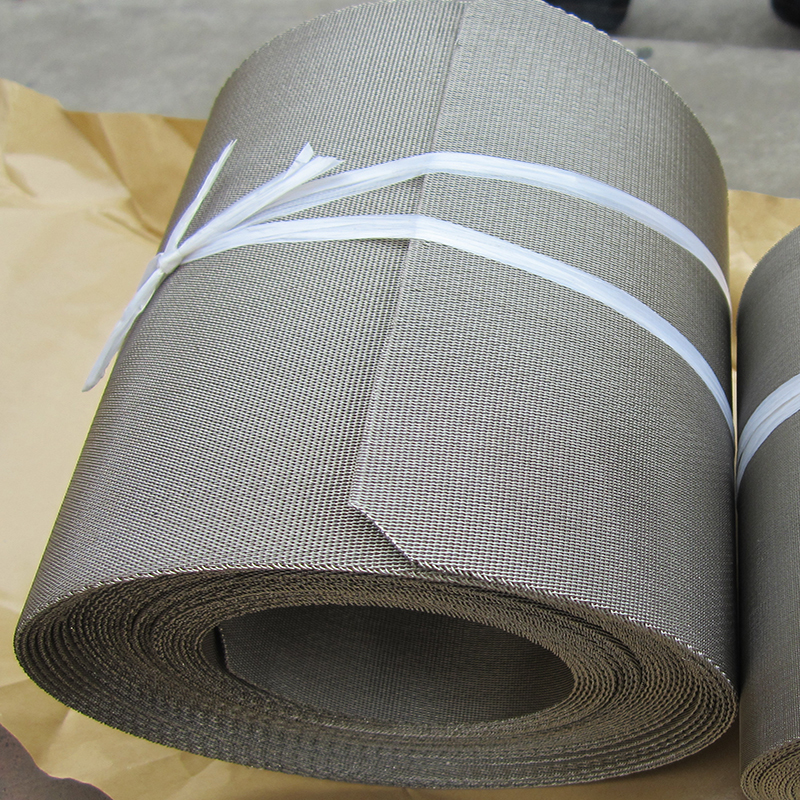 Continuous Stainless Steel Filter Belt for PP Melt Filtration Extrusion Line