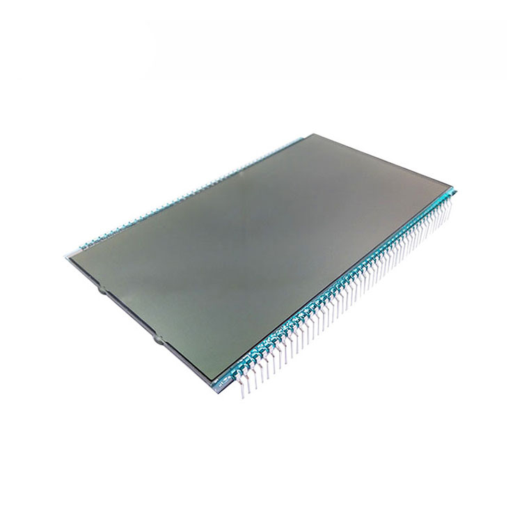 Custom Monochrome 7 Segment 12 Digits TN HTN Positive Type LCD Display with Controller Board for Fuel Dispenser