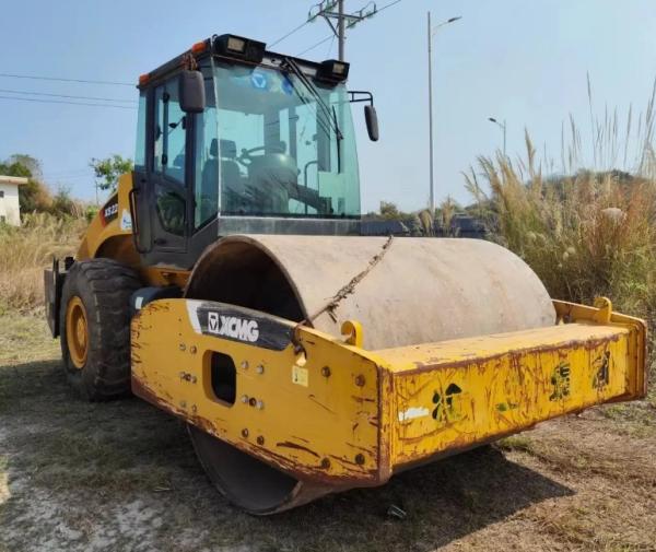 Low Noise XCMG XS223J Road Roller Second Hand 22 Tons Energy Saving