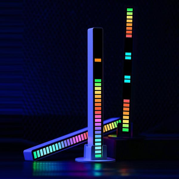 Sounds Control Type C  Rgb Night Light 16mm Rhythm Ambient Light Bar