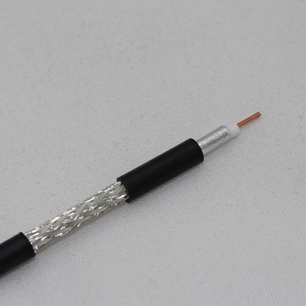 Video Low Loss 75 Ohm Coax To Rj45 , Polyvinyl Chloride 100 Feet Coaxial Cable