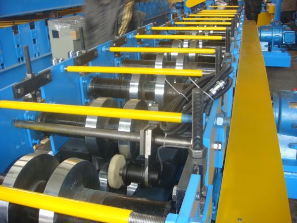                  Full Automatic Steel Frame C and Z Purlin Roll Forming Machine             