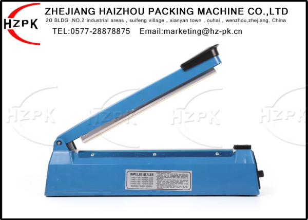 220 V / 110 V Film Sealing Machine , Plastic Bag Heat Sealer For Tea