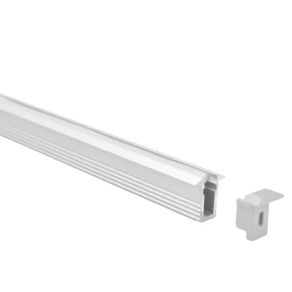 Утопленная радиация 9 x 10mm канала света ленты приведенной держателя УЛЬТРАФИОЛЕТОВАЯ