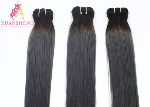 Virgin Custom Human Hair Wigs Silky Straight Human Hair Gray Color Hair Bundles