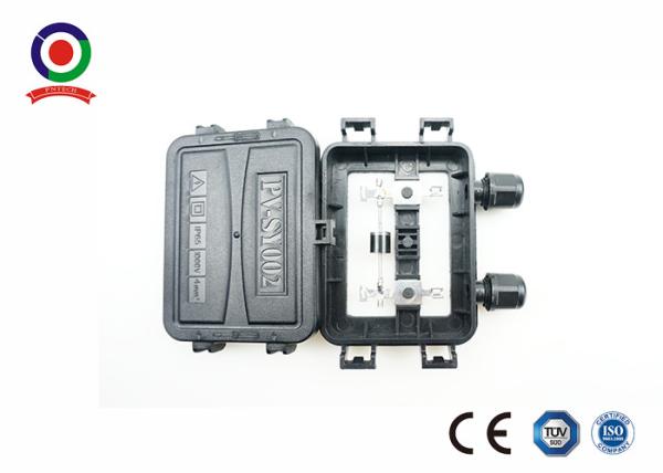 1000VDC Rated Voltage PV Junction Box with UL94-V0 Flame Resistance and PPO Anti-Aging Solar Module Junction Box
