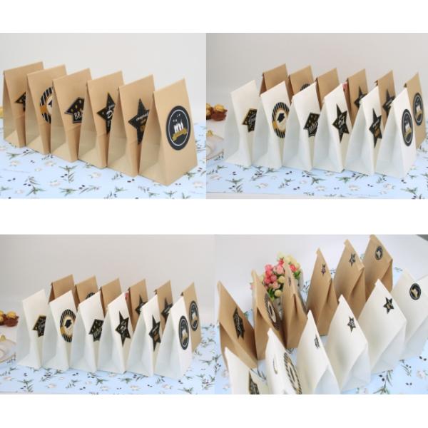 Food Grade 70g Kraft Paper Food Packaging Paper Bag Oilproof