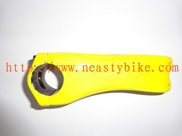 ST-NT-CC01 bicycle parts full carbon stem 90mm/110mm yellow carbon stem