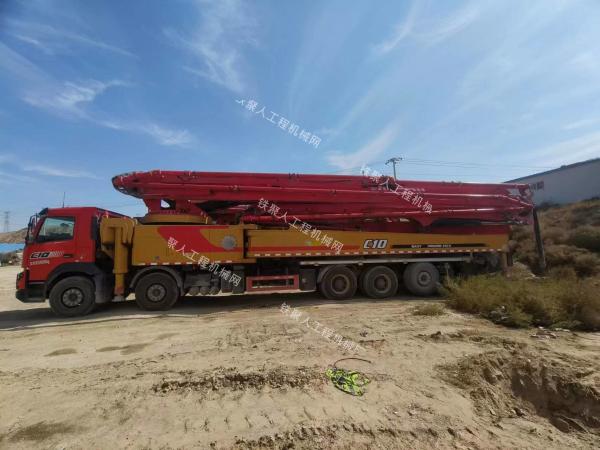 2020 SANY Used 67m Concrete Pump Truck Mounted With VOLVO Chassis
