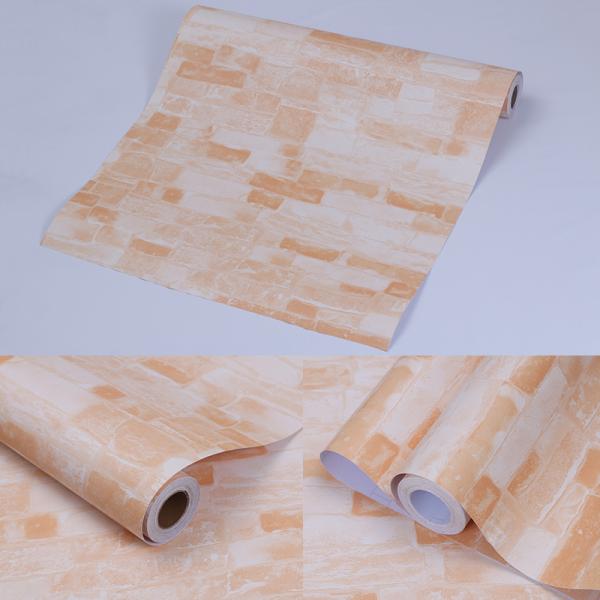 Modern 3D Faux Brick Wallpaper Interior 3D Brick Wallpaper Living Room 10m Roll