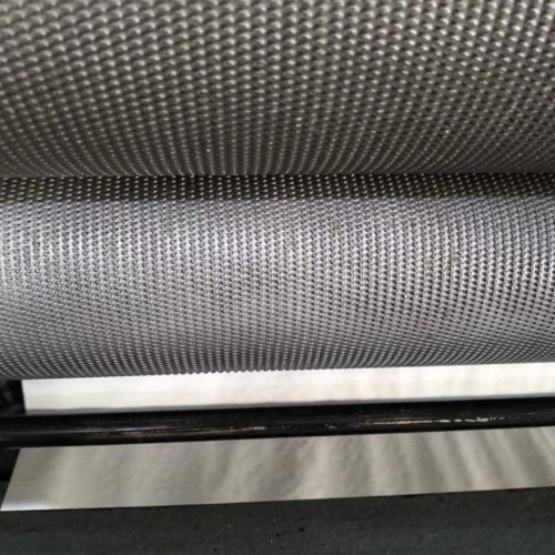 Napkin Paper Embossing Roller HRC62 HV1100 Aluminum Roller Chrome Plating