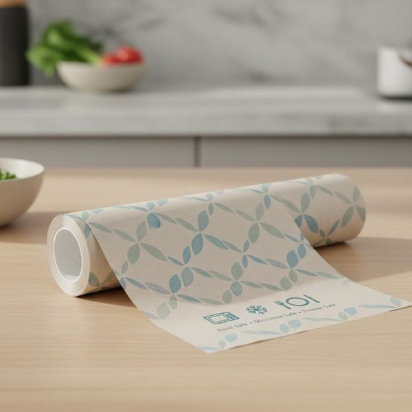 Custom OEM Microwave Safe Food Grade Wrapping Paper for Food Storage and Preservation
