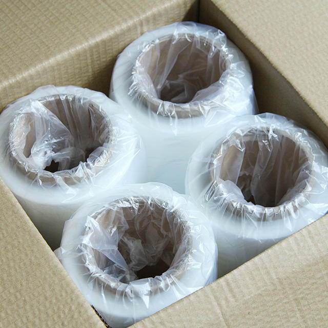 Portable Lightweight Hand Use Stretch Wrap for Small Item Bundling Supermarket Commodity Packing and Cargo Temporary Fixing