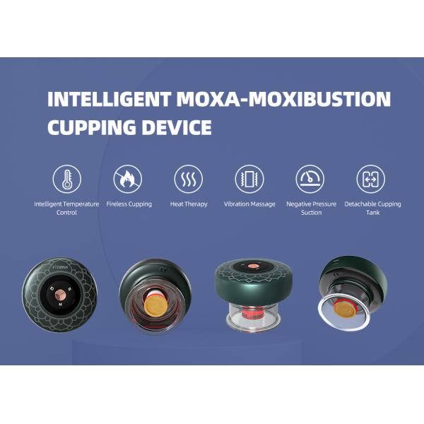 Smart Cupping Massager Electric Vacuum Red Light Cupping Therapy Massage Body Cups