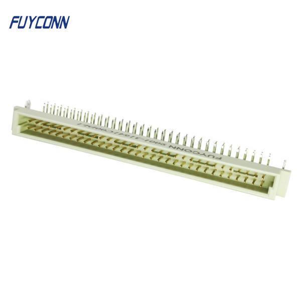 2 conector macho de Eurocard da tomada do PWB do ângulo direito do conector do RUÍDO 41612 das fileiras 2x32P 64PIN