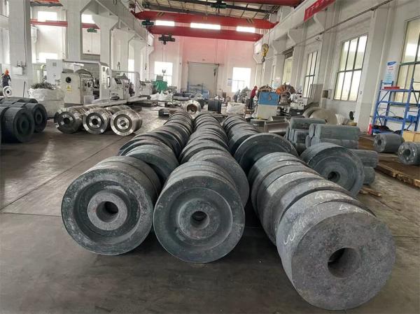 42CrMo4 Heavy Duty Steel Forging Blank for Port Crane Wheels