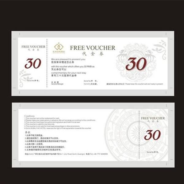 Customized Lottery Thermal Cinema Ticket，Thermal event tickets printing， thermal paper ticket roll OEM made in China