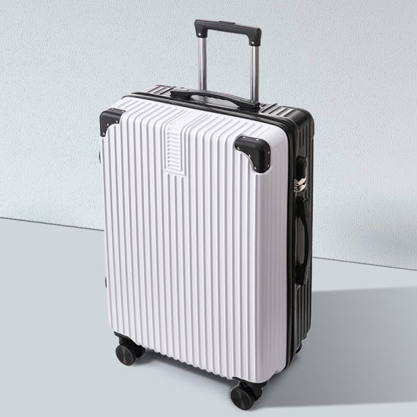 3pcs High Quality Travel Trolley 4 Wheels ABS+PC print Luggage Trolley Suitcases  Sets for Long-distance Travel
