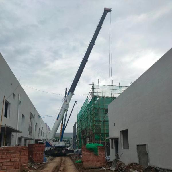 ISO9001 Certified 150ton Truck Crane Heavy Equipment Hoist Crane Maximum Lifting Height 40m