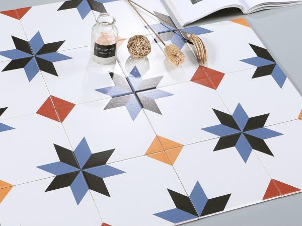 20x20cm Ceramic Rustic Tile AAA Grade White Body Multiple Colors