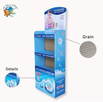 Coffee paper exhibition stand     Product display   Environmental protection cardboard shelves