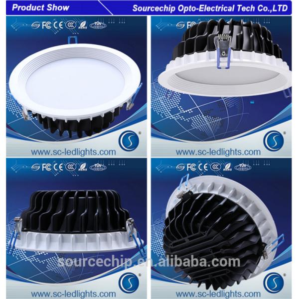 8 inch recessed led down light / 24W LED downlight supply