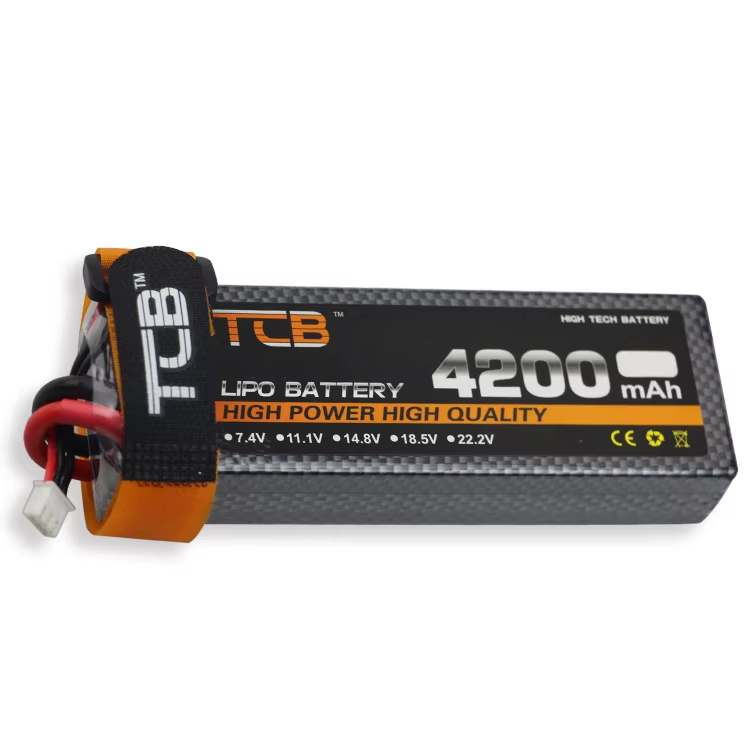 Premium 2S 7.4V 4200mAh 35C Li-ion Battery Pack for RC Rock Crawlers & Boat Models 