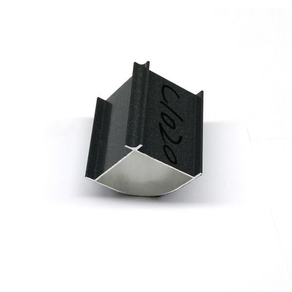 Powder Coated Aluminum Corner Profiles for Windows / Doors Frame Connect
