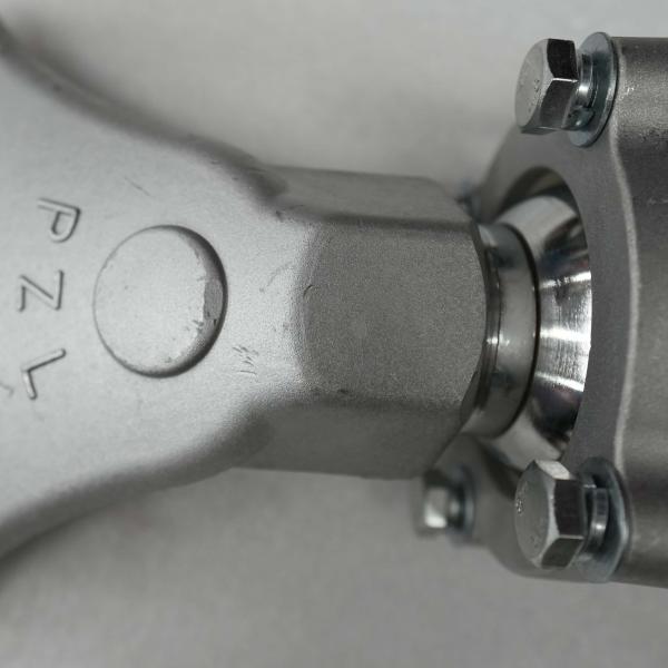 Universal Sprinkler Palm Assembly - High-Pressure, Aluminum Alloy, for Sweeper Front Nozzle, Road Flushing & Street Cleaning, Sprinkler Nozzle Accessory