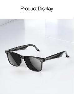 2025 W100 Polarized Sunglasses With Wireless BT Speaker AI Translation , Unisex