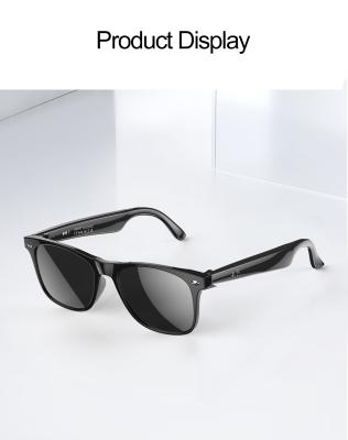 2025 W100 Polarized Sunglasses With Wireless BT Speaker AI Translation , Unisex Anti-blue Music Smart Glasses For Outdoor Sports