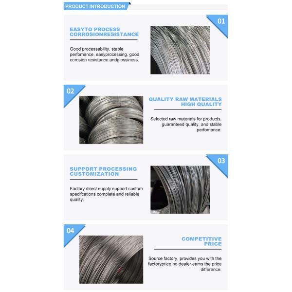 304J1 301LN Stainless Steel Wire 201 Construction Industry Application
