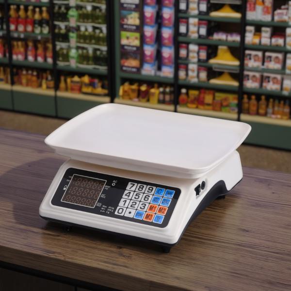 Balance numérique de calcul de poids 30 kg 35 kg 40 kg avec haute précision et MOQ OEM 1000 pièces