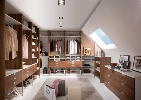 China Factory Walk In Closet Wardrobe MDF Material Bedroom Furniture
