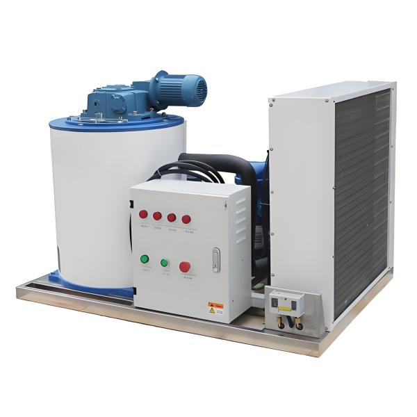 Máquinas industriais para fabricação de gelo de grande capacidade controladas por PLC Serviços personalizados