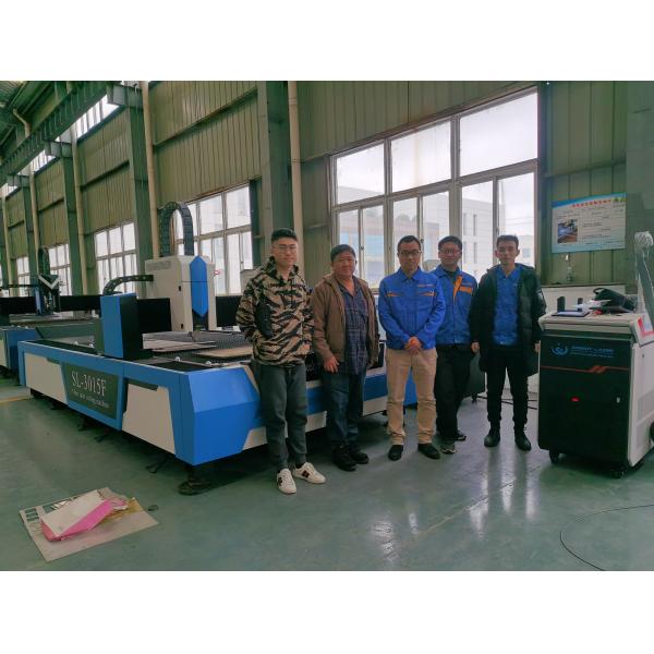 Свободный тренируя автомат для резки лазера волокна автомата для резки 2000W металла лазера волокна CNC лазера волокна HSG