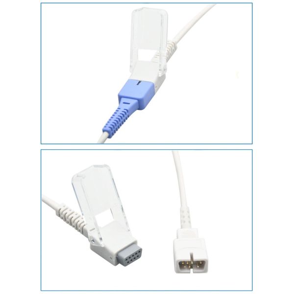 EC-8 7 Pin to DB9 Female Oximeter Adapter Cable Oximeter Extension Cable-Medical Consumables