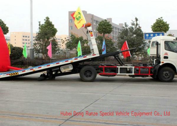 DFAC Light Duty Breakdown Recovery Truck With Power Steering Hydraulic Control
