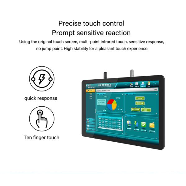 12/10/7 Inch Fanless Integrated Front Panel Pc Case I3 I5 I7 Industrial Ip65 Industrial Capacitive Touchscreen Embedded Panel Pc