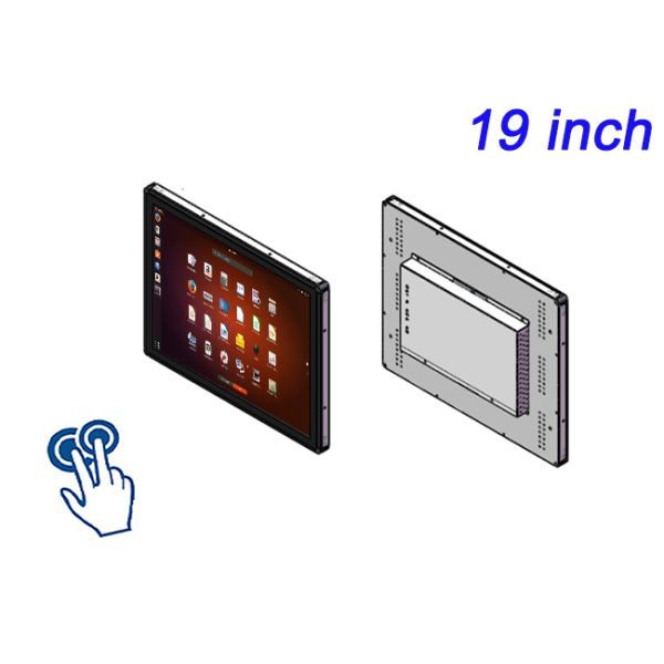 19-Inch ZXTLCD Self-Service Terminal Capacitive Embedded Industrial Control Touch Screen Monitors