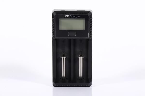 18650 / 18350 2 Bay Battery Charger Li - Ion 1000mAh With 50Hz-60Hz Frequency