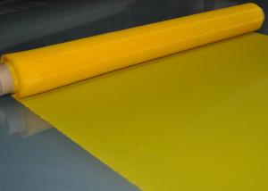 Tela de serigrafia de poliéster amarelo 48T 70 mícrons para vidro