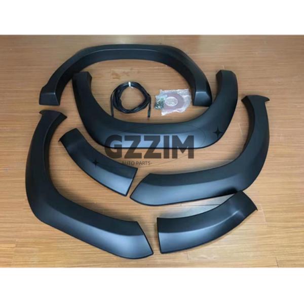 Plastic Black / White Car Fender Flare For Toyota Rocco Wheel Fender Flares