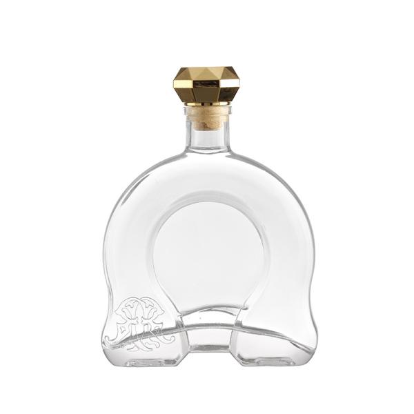 Unique Design 700ml Vodka Glass Bottles for Lids Customize Sealing Type and Well Sealed