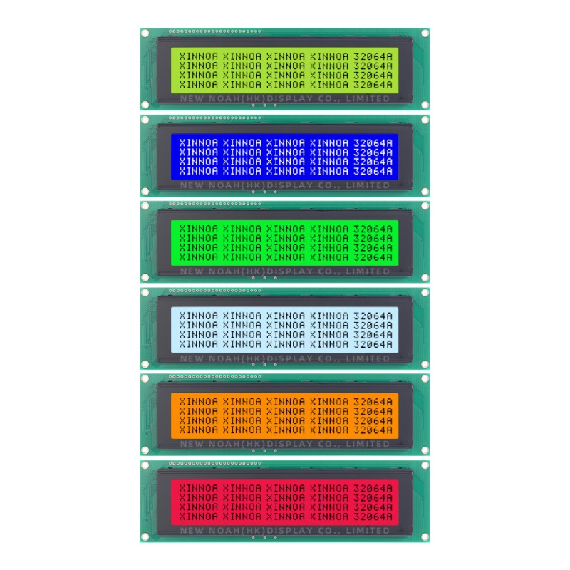 Yellow Green Film Export Global 32064A LCD Display Module 320*64 Controller KS0108 320X64