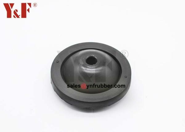 Round Center Bonded Mounts Black Shear Mount Vibration Isolation