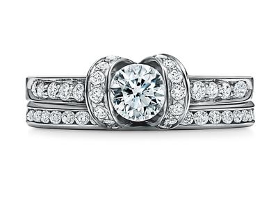 0.78ct Engagement Wedding Ring Set 14K White Solid Gold Round Cut 3MM