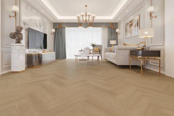 15 Mil Solid Wood Grey Herringbone Floor Vinyl Spc Stone Plastic Composite Flooring
